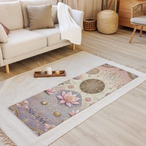 Yoga mat - Mystical Lotus and Divine Energy