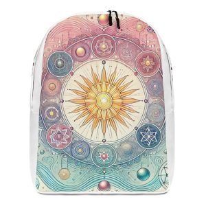 Minimalist Backpack - Sacred Flow of Feminine Energy